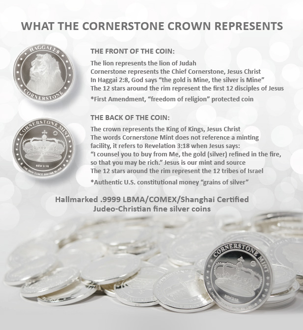 Cornerstone Crown - buy silver coins precious metals
