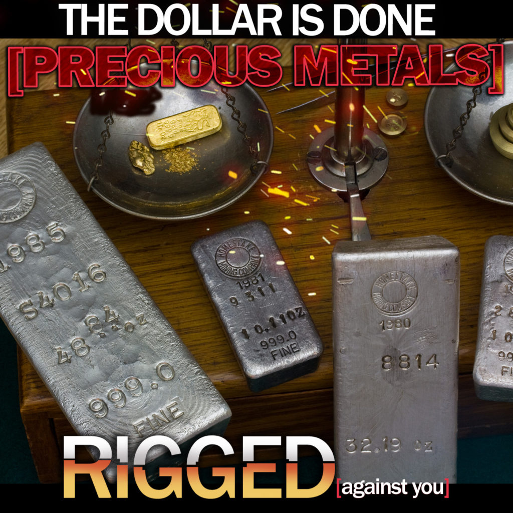 Episode 97 The Dollar Is Done - Silver Gold Rhodium or Palladium
